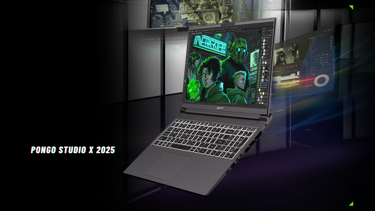 pongo studio x 2025 - laptop AI