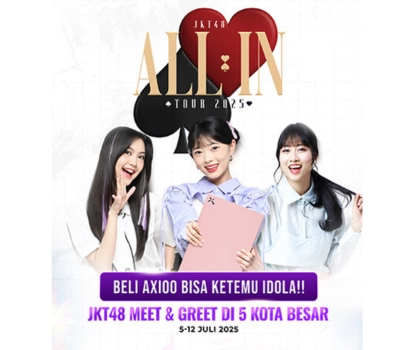 Axioo x JKT48 All In Tour 2025