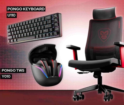 Pongo Perkenalkan Lini Gaming Gear Terbarunya